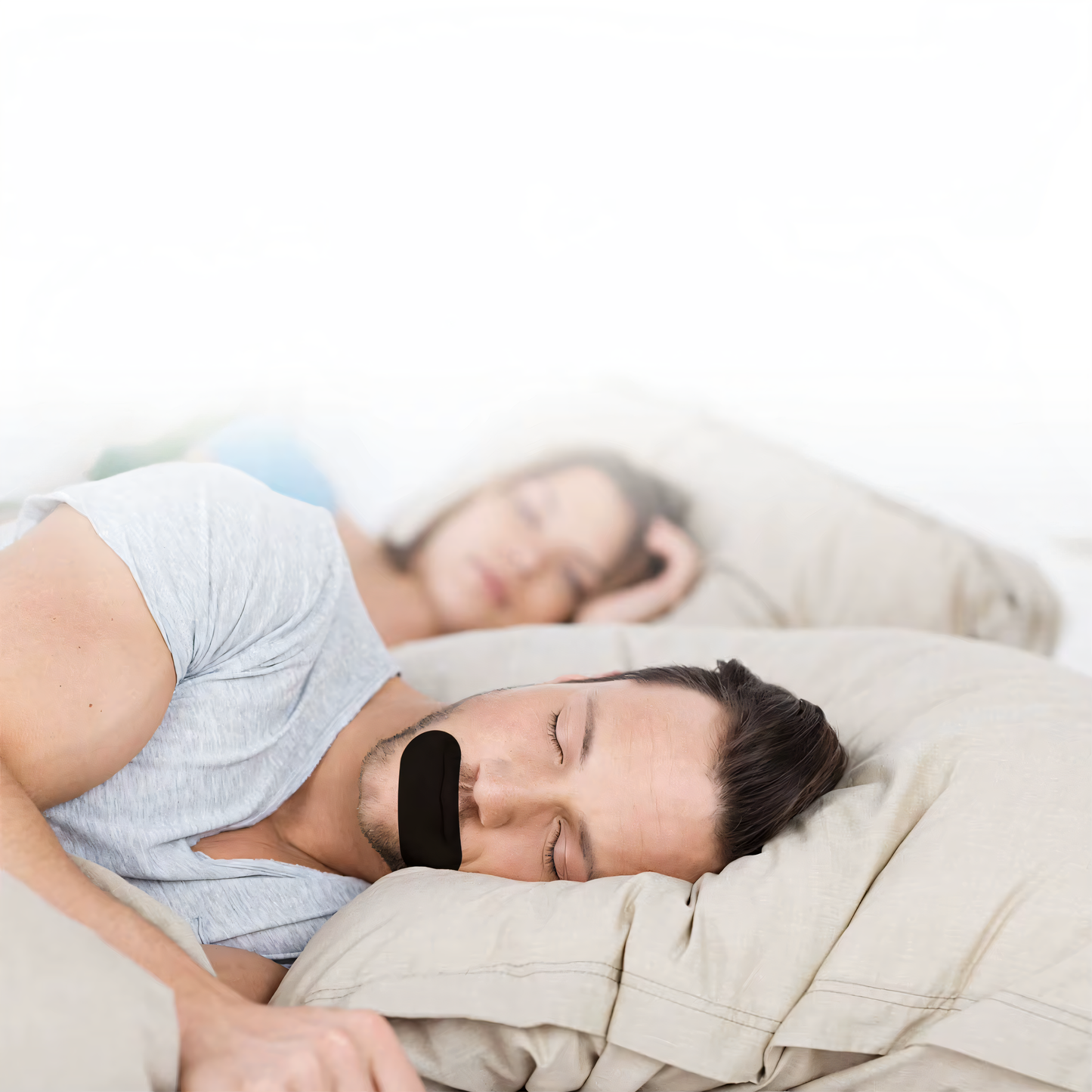 60Pcs Mouth Tape Sleeping Keep Mouth Close Prevent Snoring Gentle Sleep Strip for Home Travel Mouth Tape for Sleeping Mouth Tape